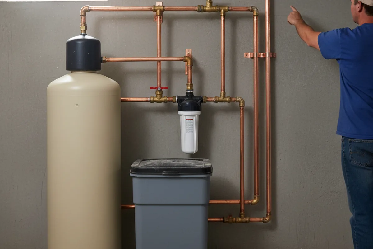 Whole-house water treatment system installed in Myers Flat
